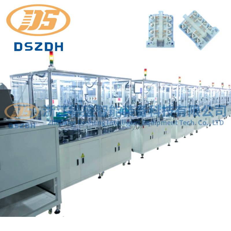 Шекті қосқыштың автоматты құрастыру сызығы